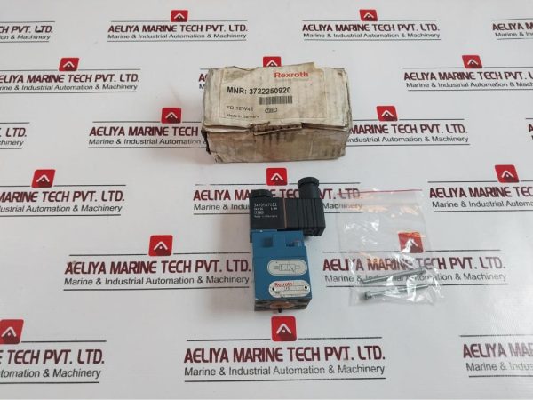 Rexroth Bosch Group 3722250920 Pneumatic Control Valve 24v