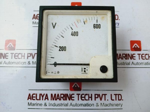 Rishabh 0-600v Voltmeter