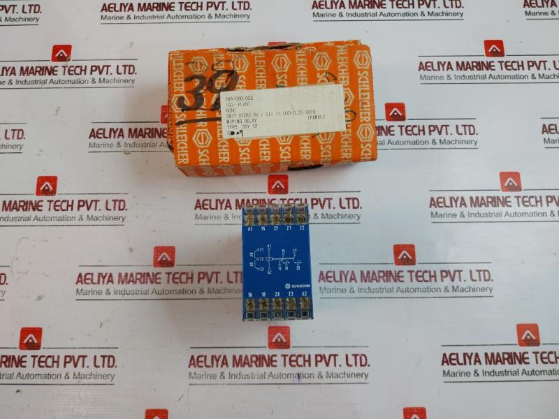 Schleicher Ssy12 Time Relay 250v