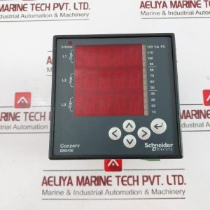 Schneider Electric Conzerv Em6436 Digital Panel Meter 600v