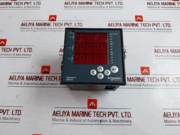 Schneider Electric Conzerv Em6436 Energy Meter