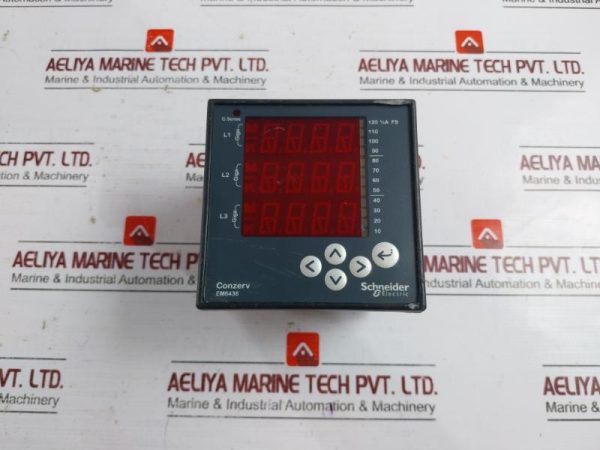 Schneider Electric Conzerv Em6436 Energy Meters 300v