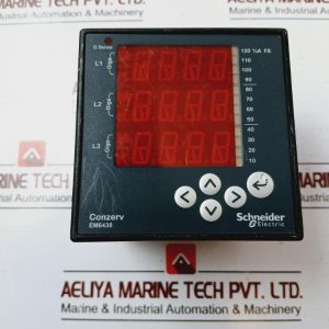 Schneider Electric Conzerv Em6438 Power Meter 600V