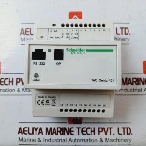 Schneider Electric Lonmark Tac Xenta 401 Programmable Controller 24 V