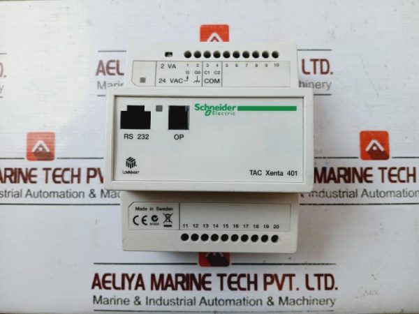 Schneider Electric Lonmark Tac Xenta 401 Programmable Controller 24 V