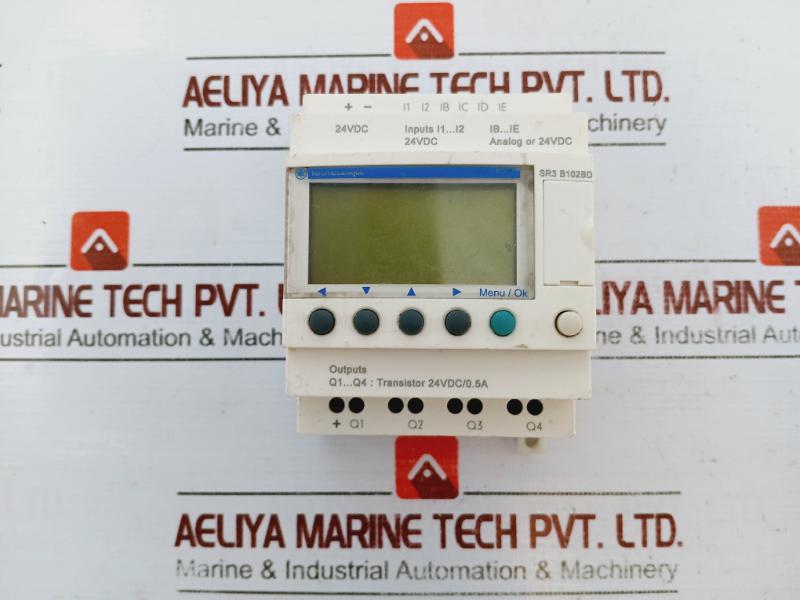 Schneider Electric Sr3b102bd Smart Relay With Display 24v