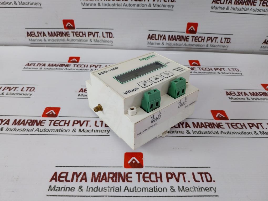 Schneider Electric Villaya Sem 1500 Kilowatt hour Energy Meter 230v - Image 3