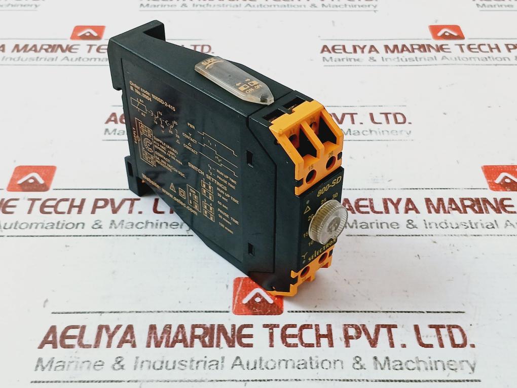 Selectron 800sd-2-415 Delta Analog Timer 250v - Image 3