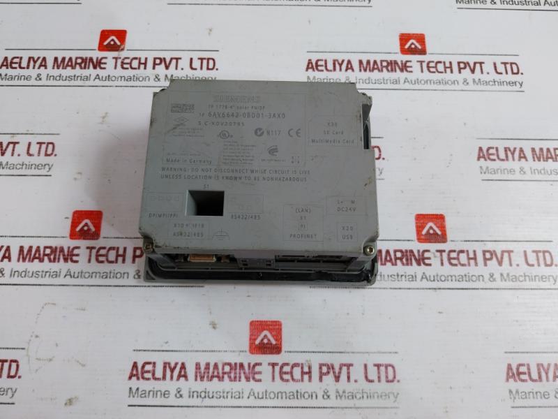 Siemens 1p 6av6642-0bd01-3ax0 Touch Panel 24v - Image 4