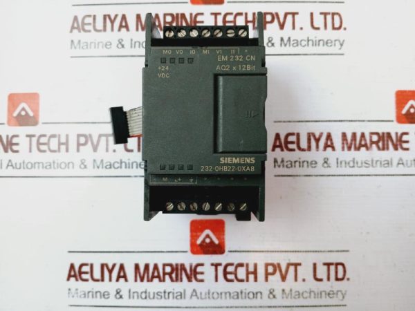 Siemens 6es7 232-0hb22-0xa8 Analog Output Unit 28 V