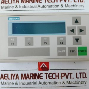 Siemens 6es7272-1aa10-0ya1 Text Display Panel 24v