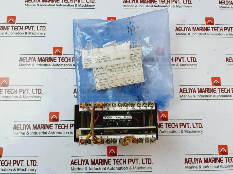 Siemens 6ga 2490-oa Automatic Voltage Regulator