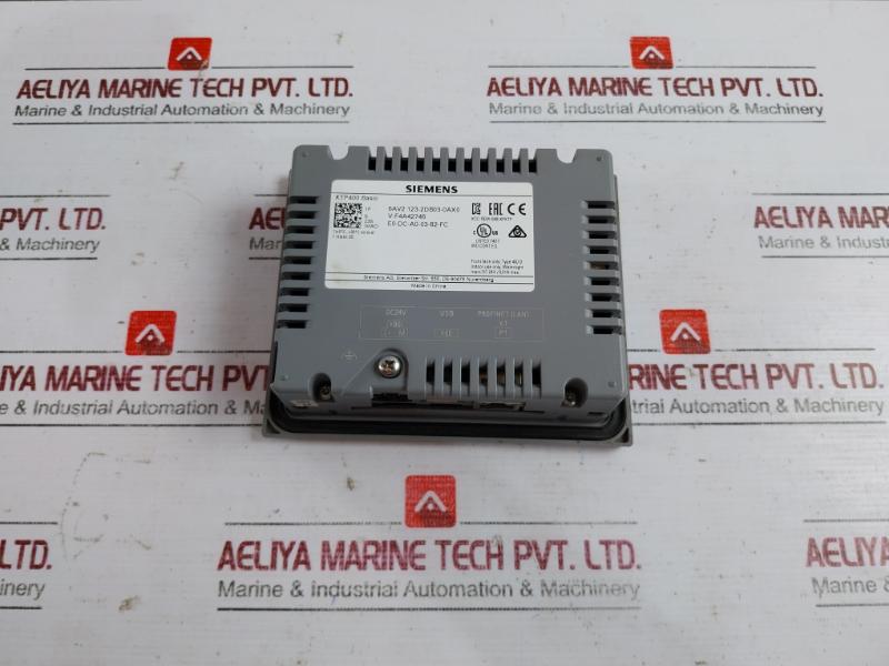 Siemens Simatic Hmi 1p 6av2 123-2db03-0ax0 Touch Panel 24v - Image 4