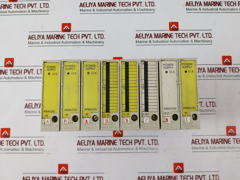 Siemens Sinumerik 6fc5211-0aa00-0aa0 Analog I/O Rack Module - Aeliya Marine