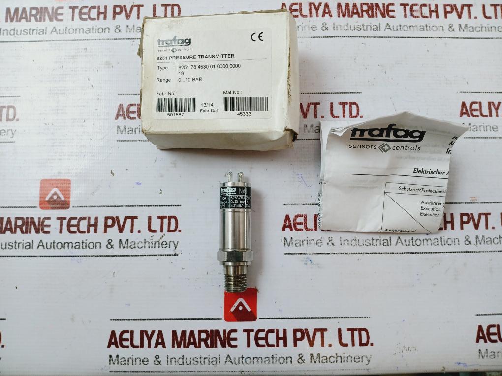 Trafag 8251.78.4530 Pressure Transmitter 24v