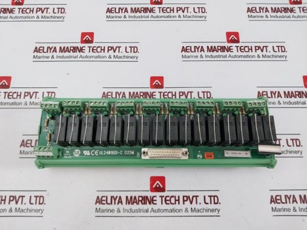 Ul Automation Ul24d16di-c D25m Relay Interface Module 94v