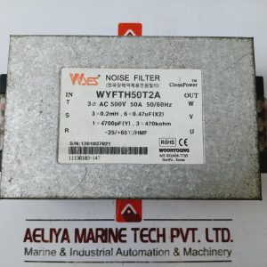 Woonyoung Wyes Wyfth50t2a Noise Filter 500v