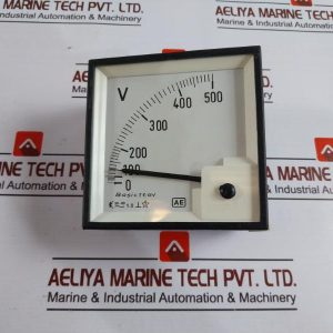 Automatic Electric 0-500v Voltage Meter 500v