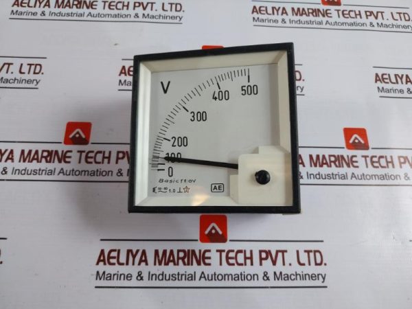 Automatic Electric 0-500v Voltage Meter 500v