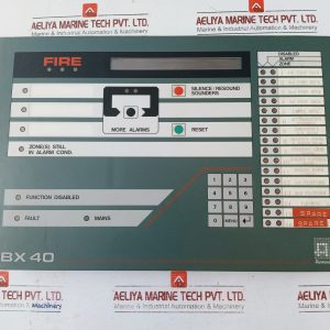 Autronica Bx 40 Fire Alarm Control Panel 220v