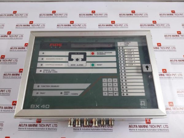 Autronica Bx 40 Fire Alarm Control Panel 230v