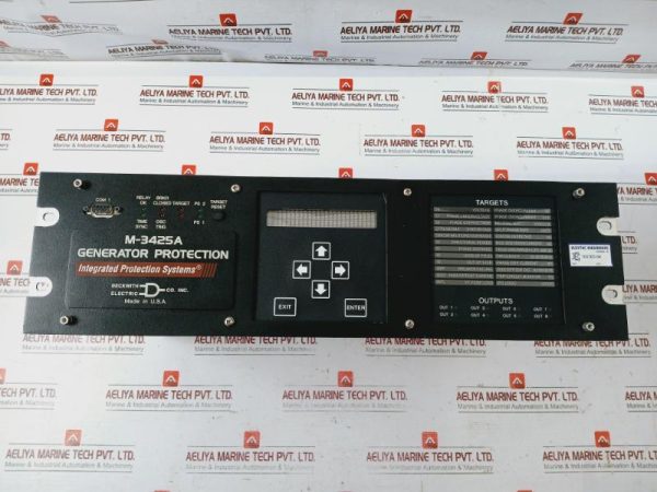 Beckwith Electric M-3425a Integrated Generator Protection Relay 260v