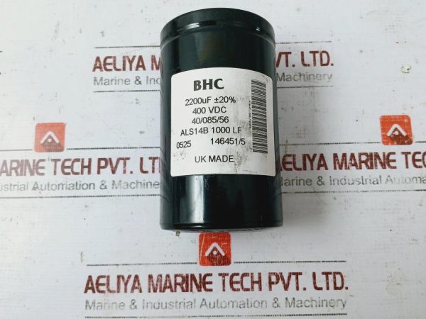 Bhc Als14b 1000 Lf Capacitor 400 V