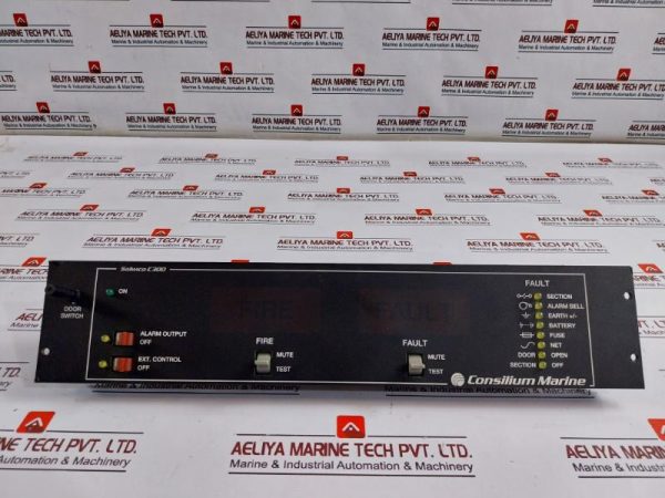 Consilium Marine Salwico C300 Fire Alarm Control Panel