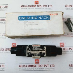 Daesung Nachi Mitsubishi Heavy  Ss-g01-e3x-r-c2-30 Solenoid Operated Directional Control Valve 220v