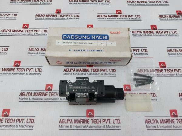 Daesung Nachi Ss-g0 1-h3x-r-c1-30 Solenoid Valve 110v