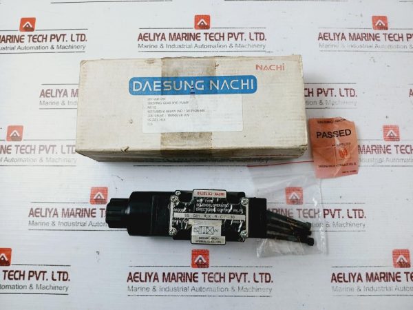 Daesung-nachi Mitsubishi Heavy Ss-g01-h3x-r-c2-30 Solenoid Directional Control Valve 200v