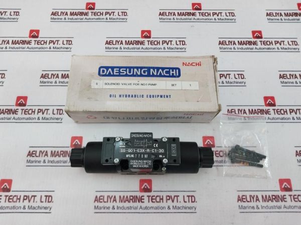 Daesung-nachi Ss-g01-e3x-r-c1-30 Solenoid Valve 110v