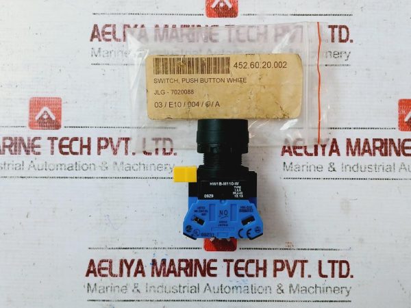 Idec Hw1b-m110-w Switch Push Button 600v