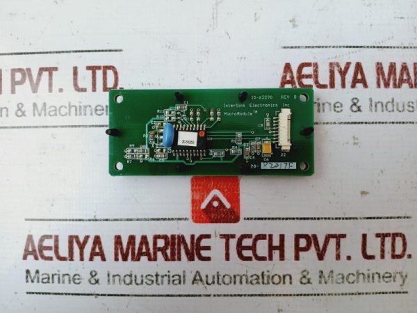 Interlink Electronics 10-65290 Mouse Control Board Rev D