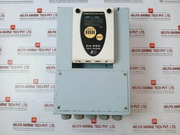 Komyo Rikagaku Kogyo Kitagawa Fa-490 Combustible Gas Alarm 110v