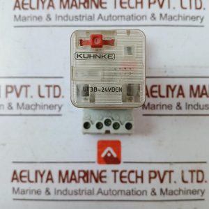 Kuhnke Uf3b-24vdcn Relay With Base 250v