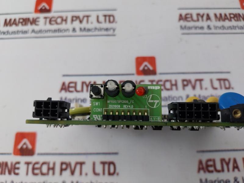 Larsen & Toubro Mpr0078pcb01_ca Printed Circuit Board 94v - Image 3