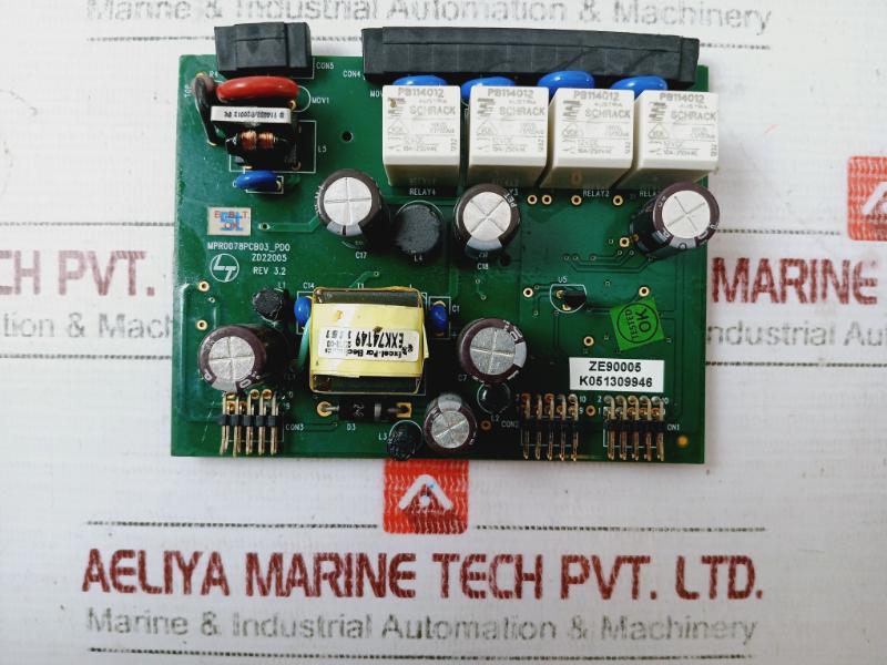 Larsen & Toubro Mpr0078pcb03_pd0 Printed Circuit Board 94v