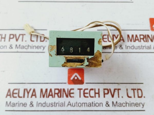 Line Seiki Mcf-4xul Magnetic Counter 24v