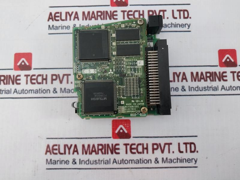 Mitsubishi Electric Qd75p4-b Printed Circuit Board 717v - Image 3