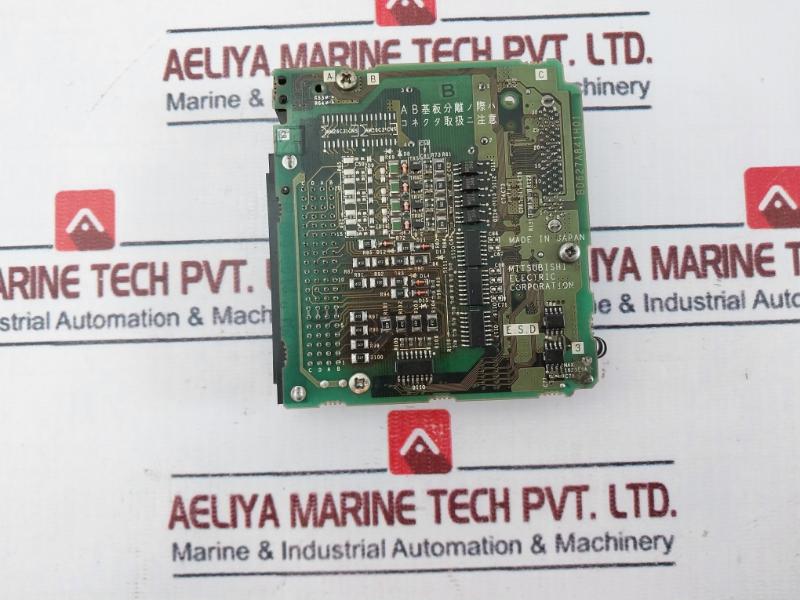 Mitsubishi Electric Qd75p4-b Printed Circuit Board 717v - Image 4