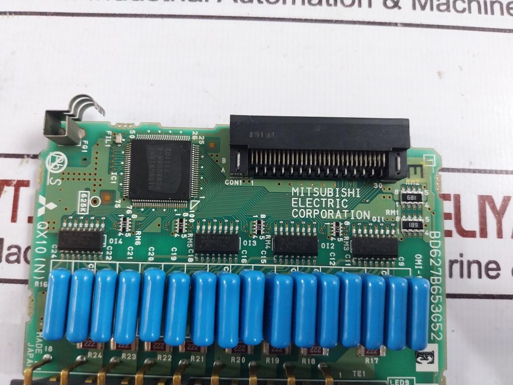 Mitsubishi Electric Qx10 (N) Input Printed Circuit Board - Image 3