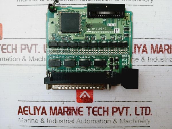 Mitsubishi Electric Qy81p (N) Output Circuit Board