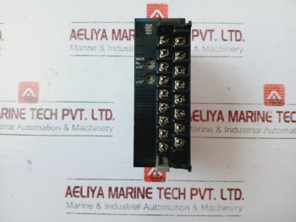 Omron Cj1w-da08c Analog Output Unit 24v