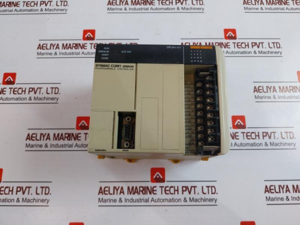 Omron Sysmac Cqm1-cpu41-ev1 Programmable Controller And Cpu Unit 24v