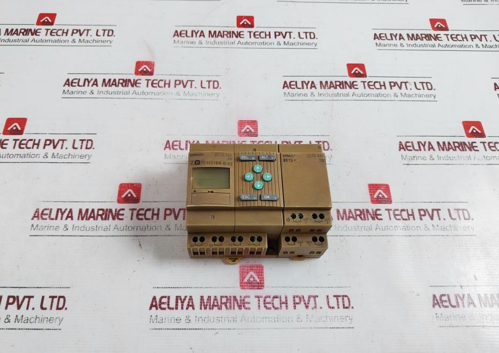 Omron Zen-8e1dr Programmable Relay Cpu Unit 250v