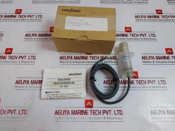 Ono Sokki Mitsubishi Heavy Ap-981 Magnetoelectric Detector