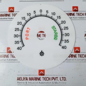 Osaka Nunotani Seiki Port 40-0-40 Starbd Rudder Angle Indicator Receiver