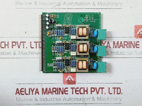 P&b 021-3 Pc Board With Connector