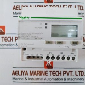 Schneider Electric A9mem3255 Three Phase Energy Meter 100v